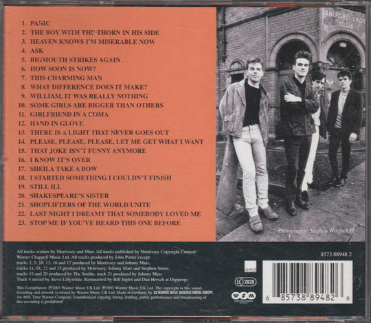 The Smiths - The Very Best Of The Smiths (2001). CD.