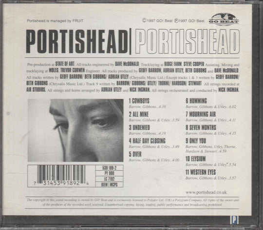Portishead - Portishead (1997). CD.