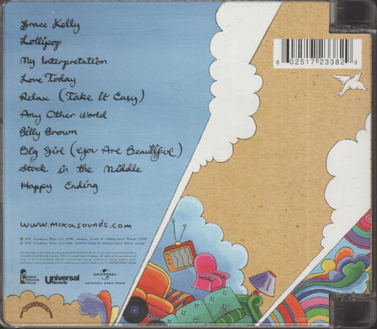 Mika - Life In Cartoon Motion (2007). CD.
