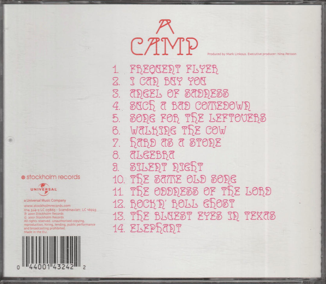 A Camp - A Camp (2001). CD.