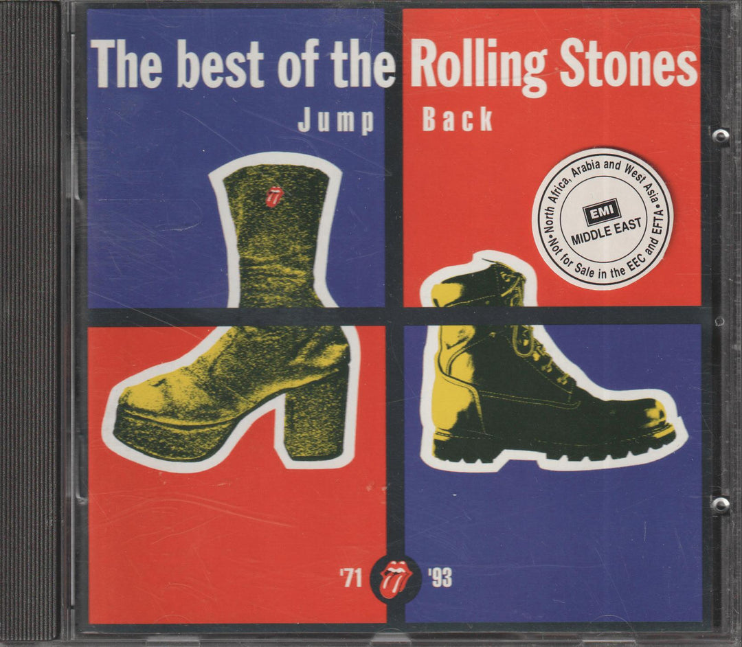 The Rolling Stones - Jump Back: The Best Of The Rolling Stones '71-'93 (1993). CD.