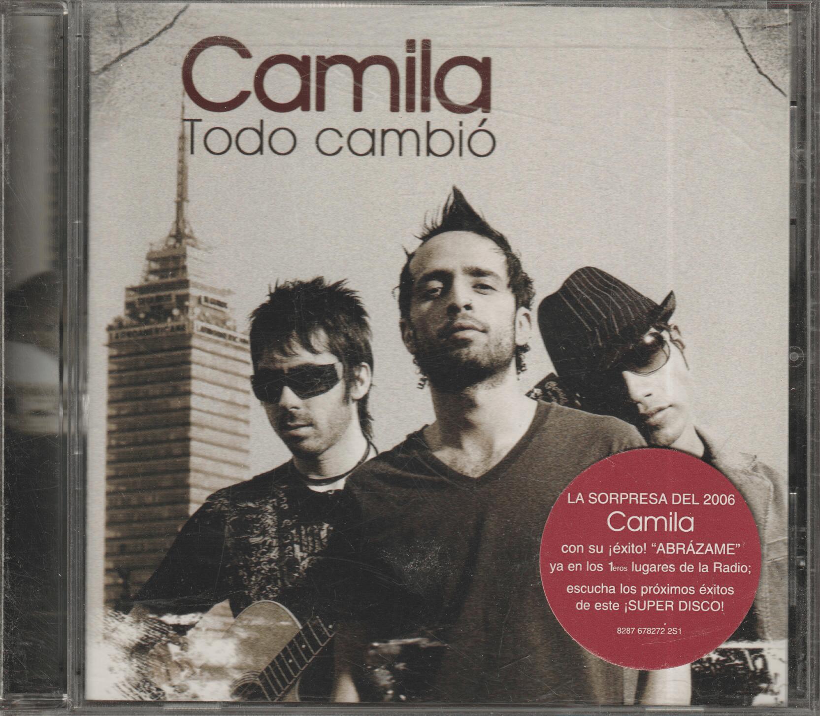Camila - Todo Cambió (2006). CD.