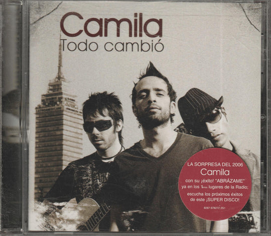 Camila - Todo Cambió (2006). CD.