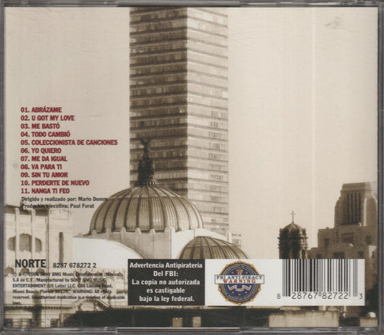 Camila - Todo Cambió (2006). CD.