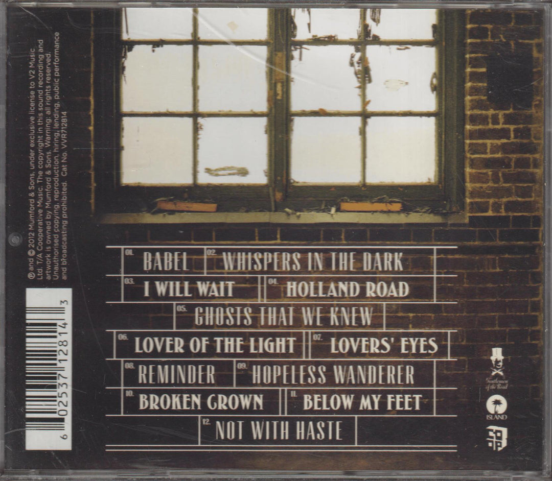 Mumford & Sons - Babel (2012). CD.