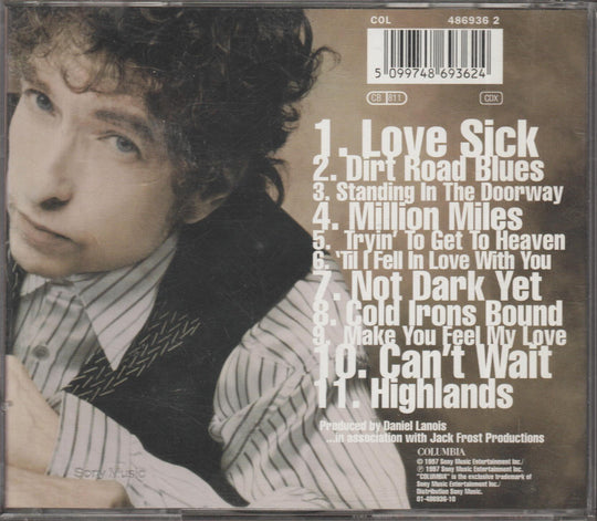 Bob Dylan - Time Out Of Mind (1997). CD.