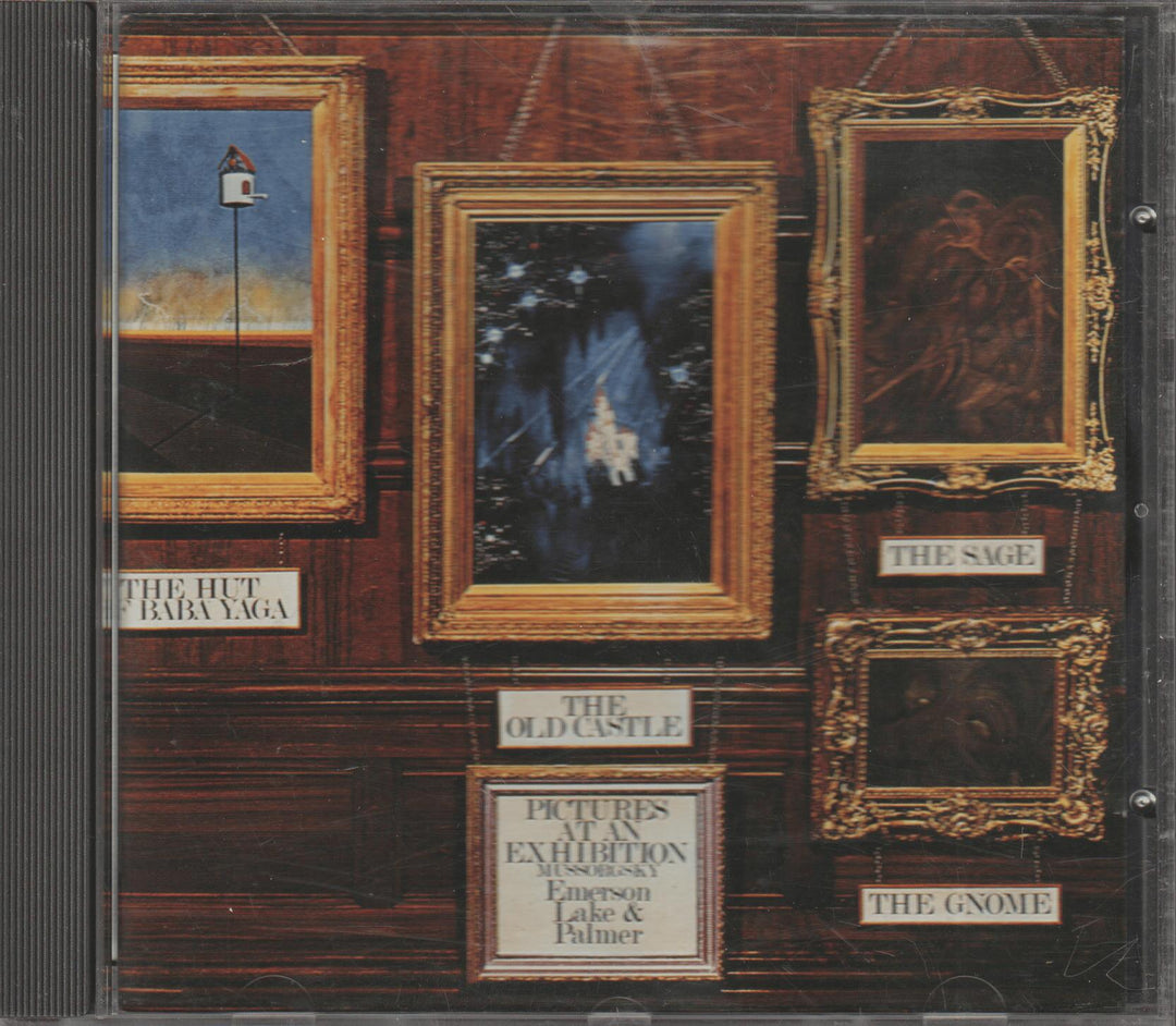 Emerson, Lake & Palmer - Pictures At An Exhibition (1971/1990s reutgivelse). CD.