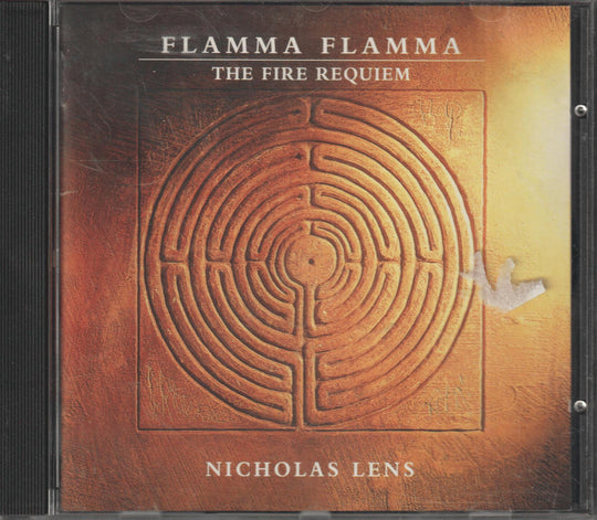 Nicholas Lens - Flamma Flamma (The Fire Requiem) (1994). CD.