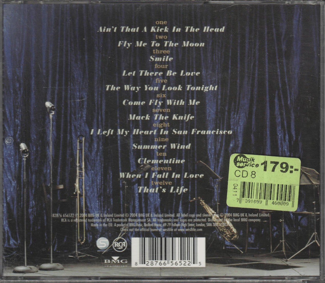 Westlife - ...Allow Us To Be Frank (2004). CD.