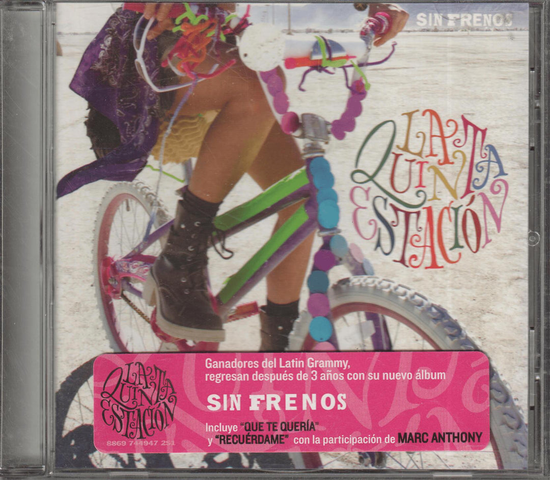 La Quinta Estación - Sin Frenos (2009). CD.
