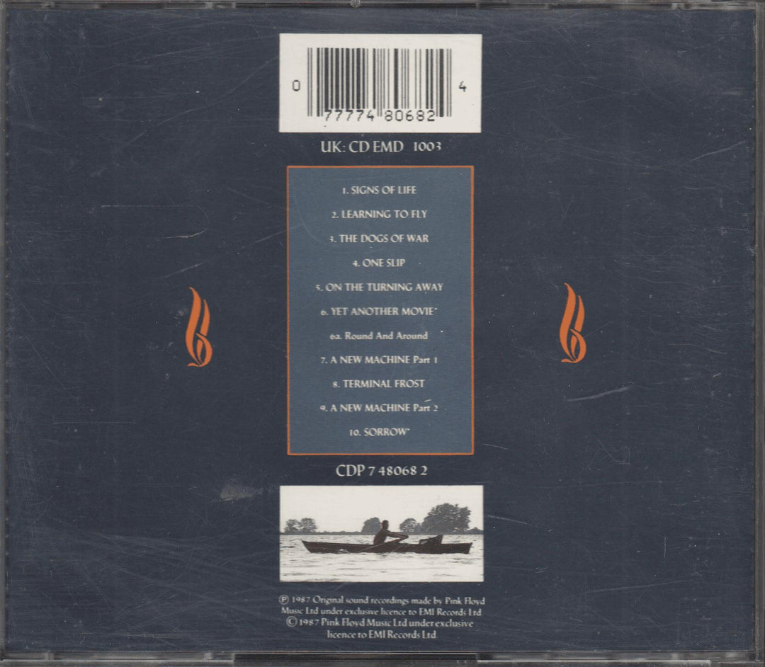 Pink Floyd - A Momentary Lapse Of Reason (1987/1997 Remaster). CD.