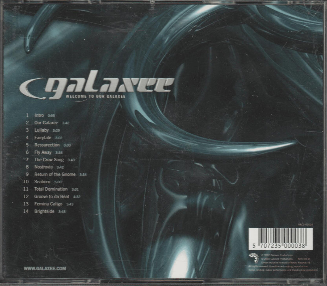 Galaxee - Welcome To Our Galaxee (2003). CD.