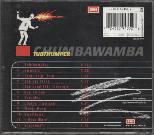 Chumbawamba - Tubthumper (1997). CD.