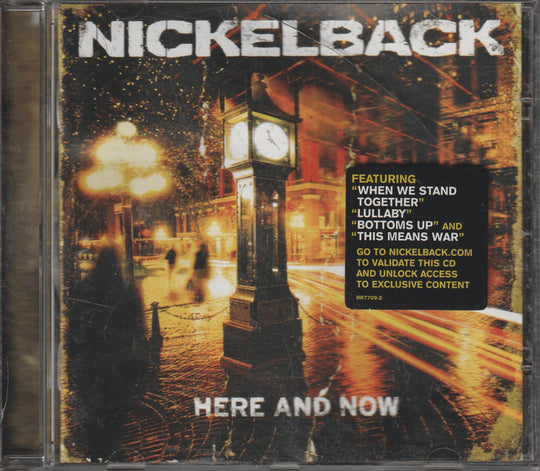 Nickelback - Here And Now (2011). CD.