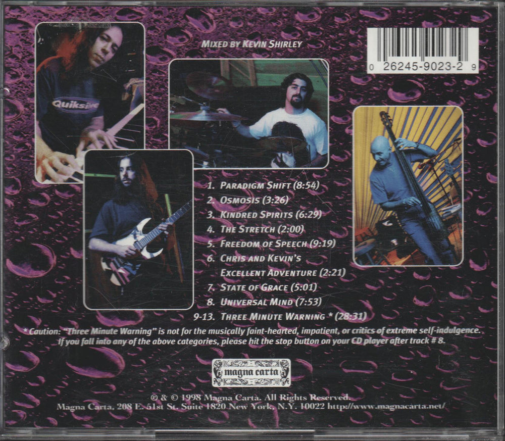 Liquid Tension Experiment - Liquid Tension Experiment (1998). CD.