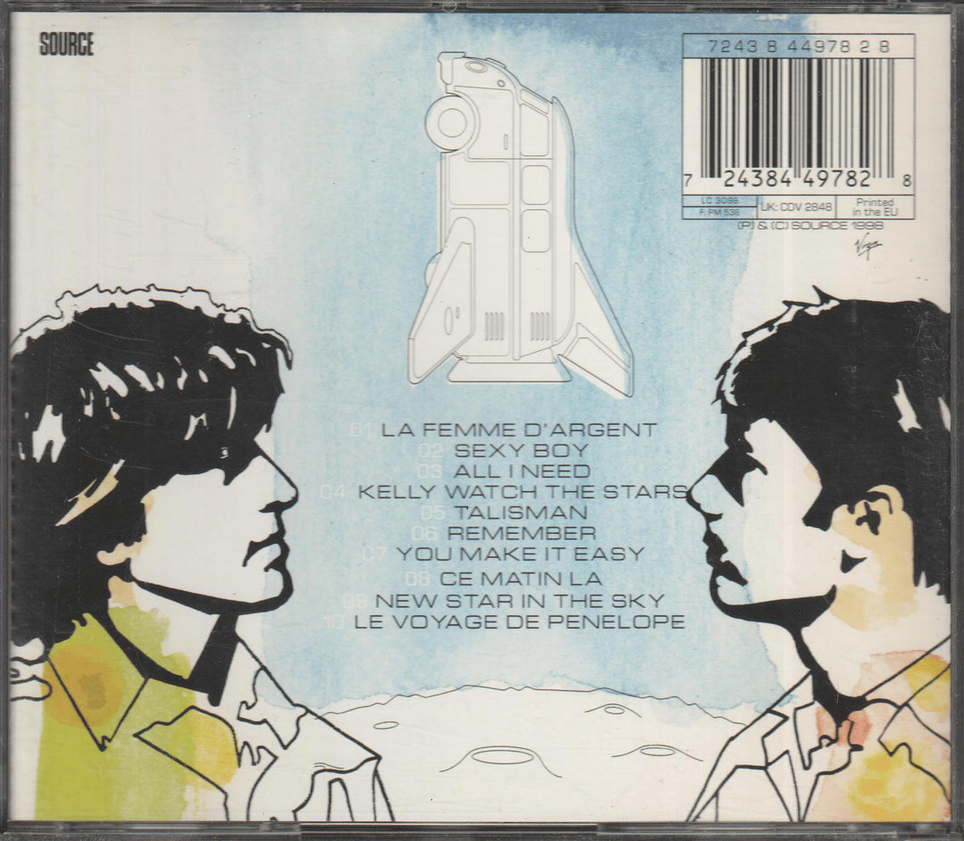 Air - Moon Safari (1998). CD.