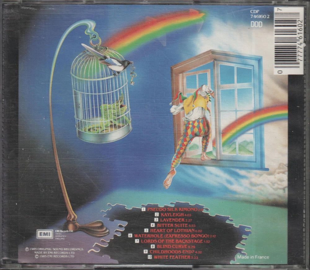 Marillion - Misplaced Childhood (1985). CD.