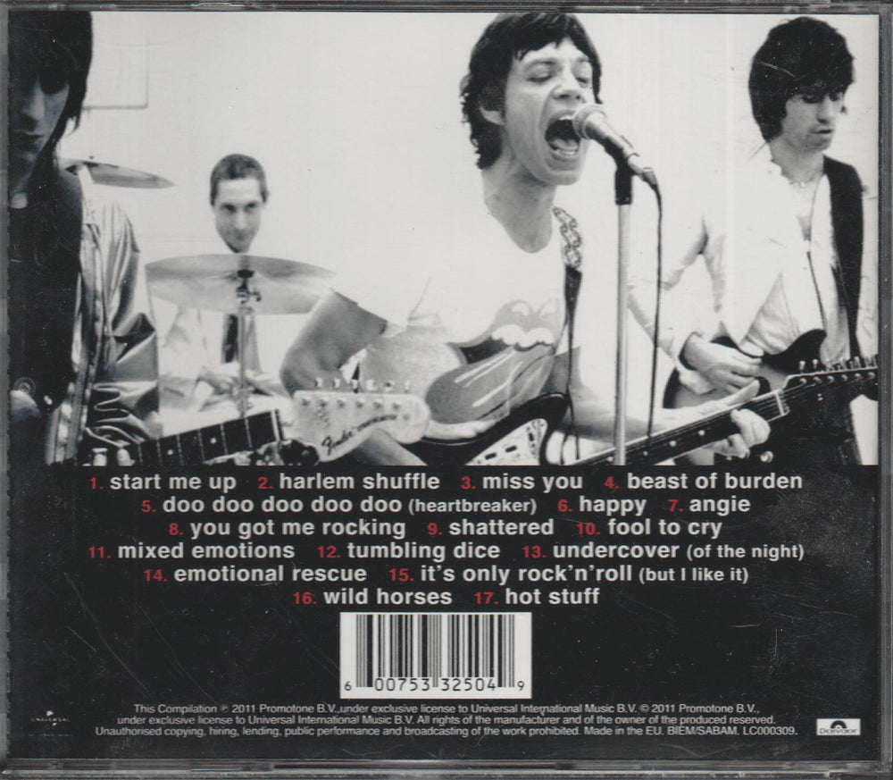 The Rolling Stones - Hot Stuff (Various Tracks/Compilation). CD.