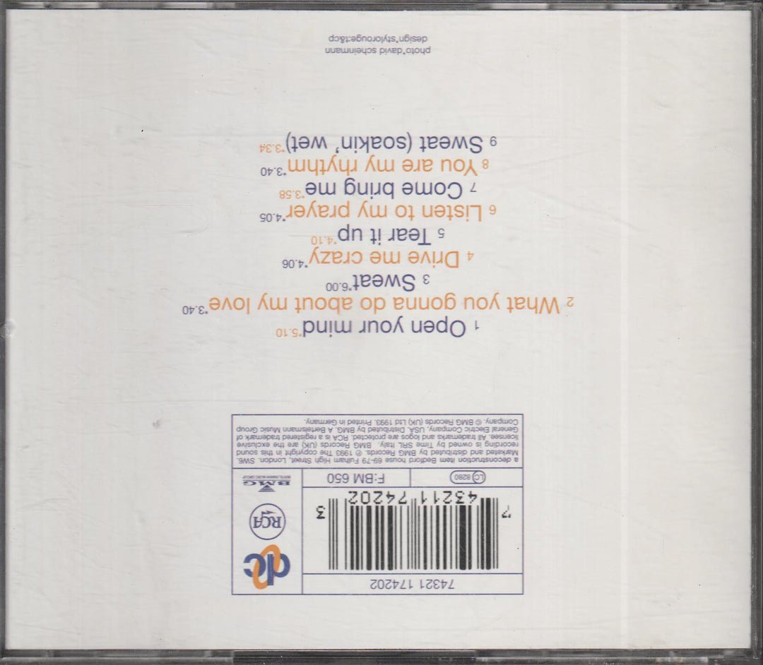 U.S.U.R.A. - Open Your Mind: The Album (1993). CD.