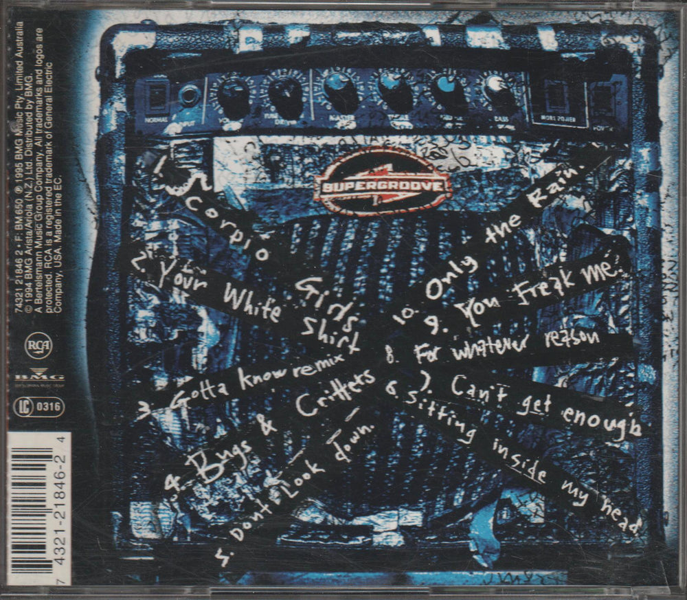 Supergroove - Traction (1994). CD.