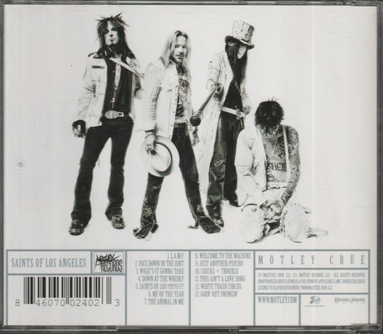 Mötley Crüe - Saints Of Los Angeles (2008). CD.