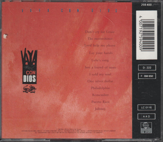 Vaya Con Dios - Vaya Con Dios (1988). CD.