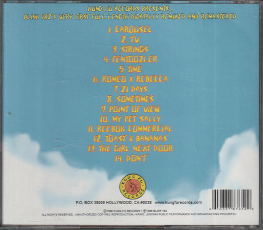 Blink-182 - Buddha (1998 Reissue). CD.