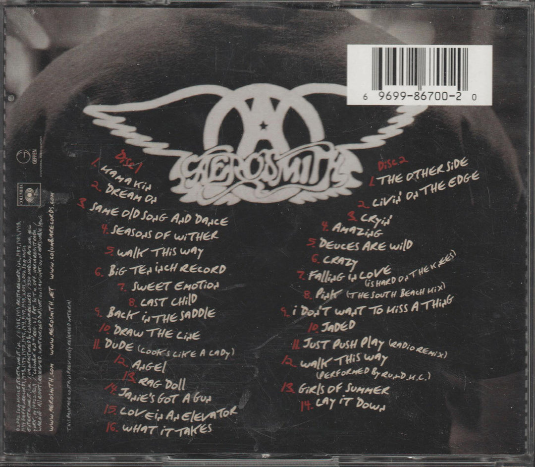 Aerosmith - O, Yeah! Ultimate Aerosmith Hits (2002). CD.