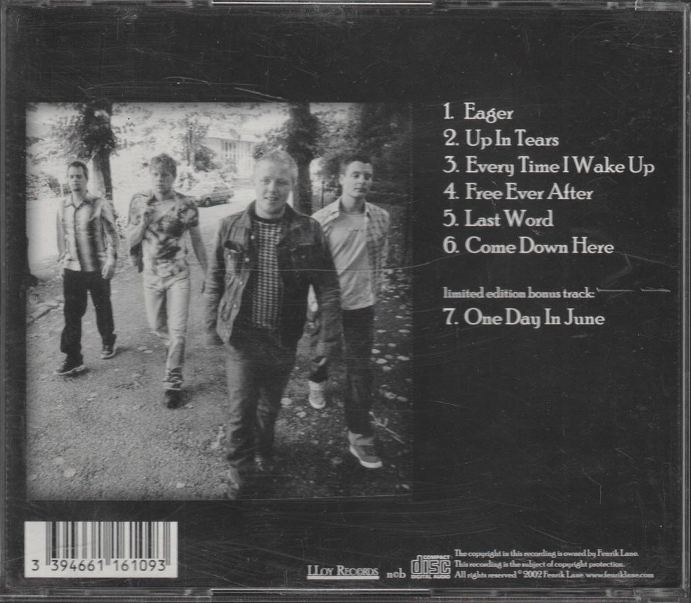 Fenrik Lane - Come Down Here (2002). EP.