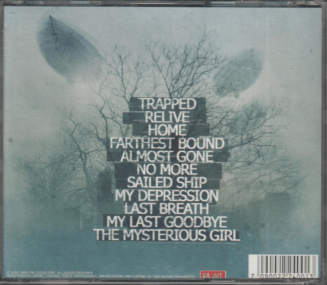 Liquid Fire - Trapped (2007). CD.