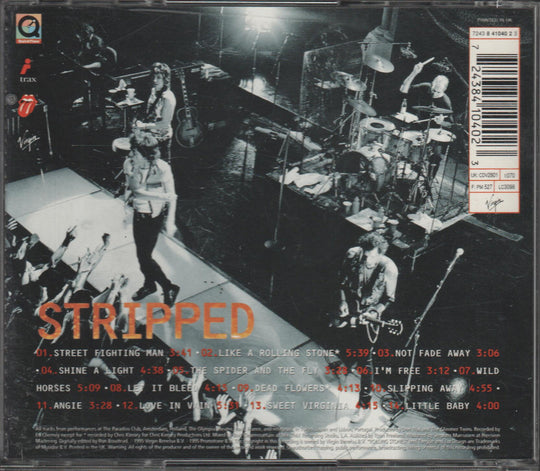 The Rolling Stones - Stripped (1995). CD.