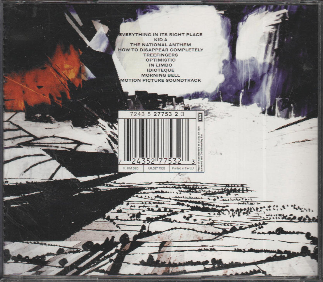 Radiohead - Kid A (2000). CD.