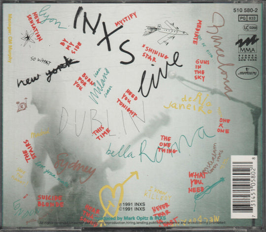 INXS - Live Baby Live (1991). CD.