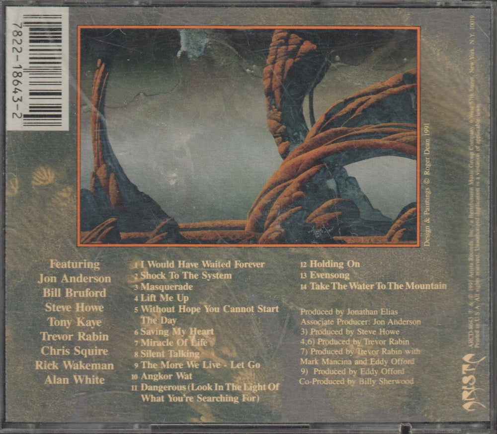 Yes - Union (1991). CD.