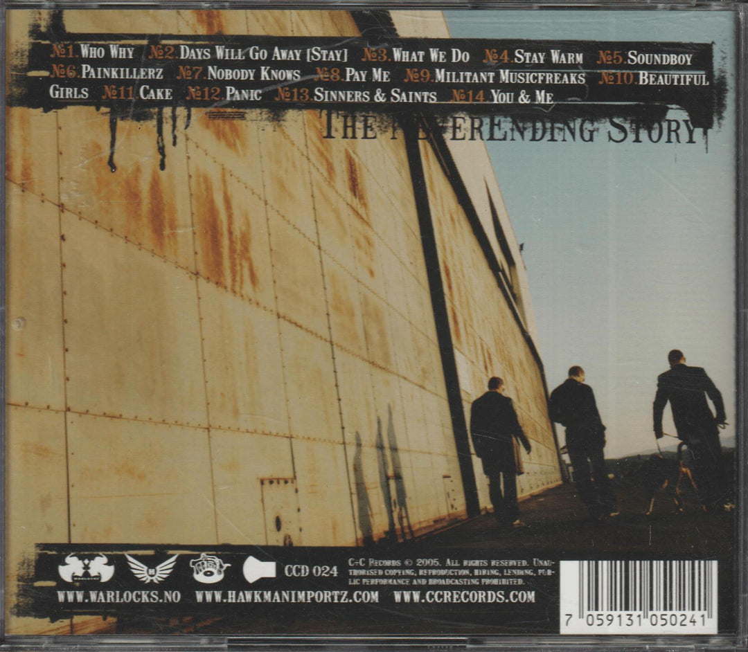 Warlocks - The NeverEnding Story (2005). CD.