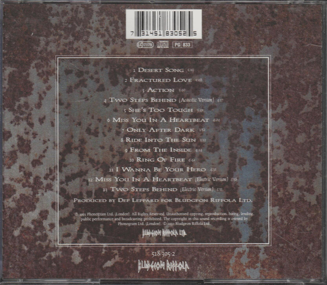 Def Leppard - Retro Active (1993). CD.