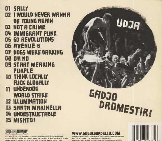 Gogol Bordello - Gypsy Punks: Underdog World Strike (2005). CD.