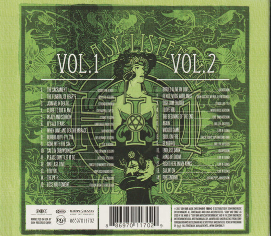 HIM - Uneasy Listening Vol. 1 & 2 (2007). 2CD.