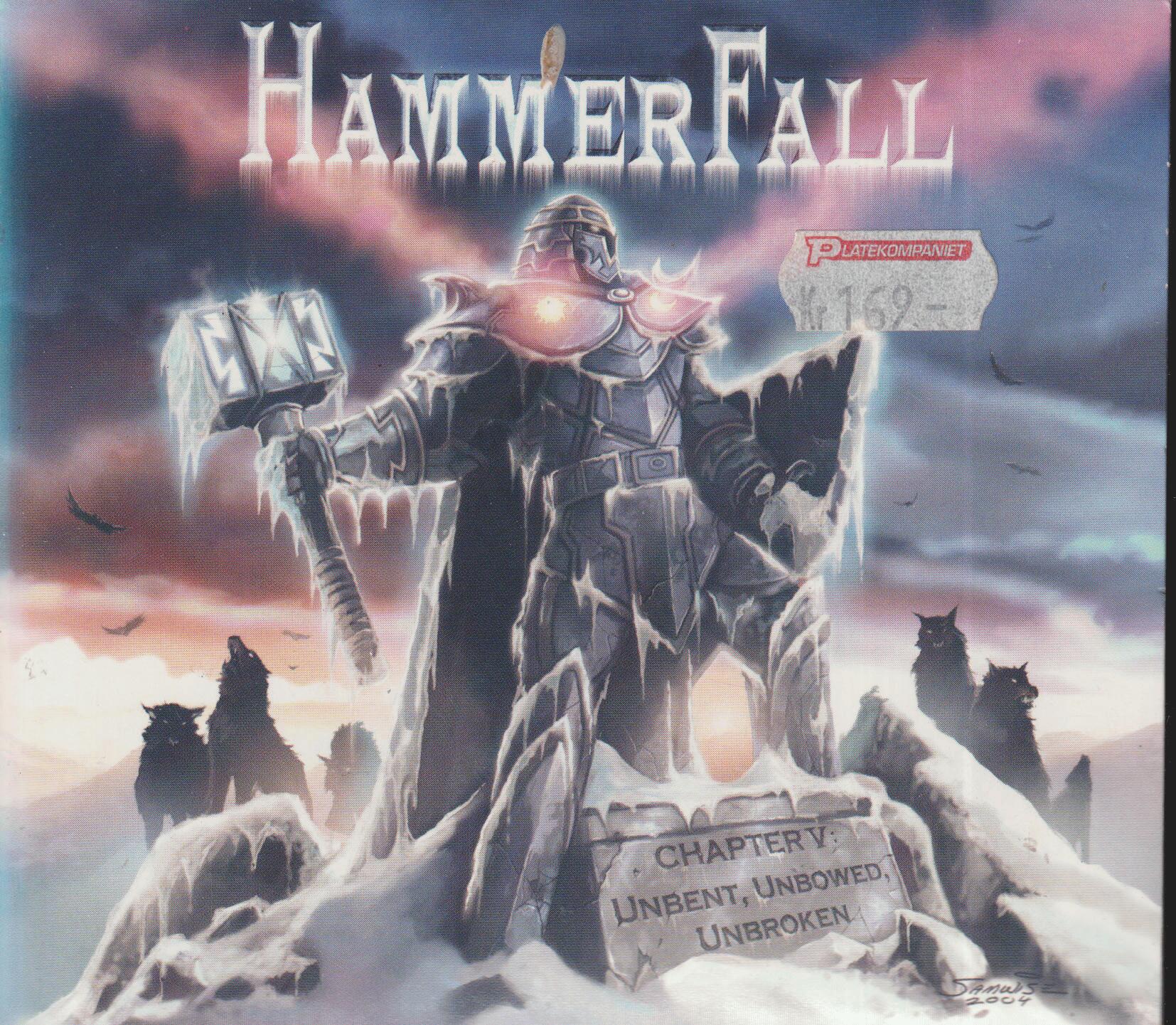 HammerFall - Chapter V: Unbent, Unbowed, Unbroken (2005). CD.