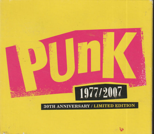 Various Artists - Punk 1977/2007: 30th Anniversary / Limited Edition (2007). 3CD.