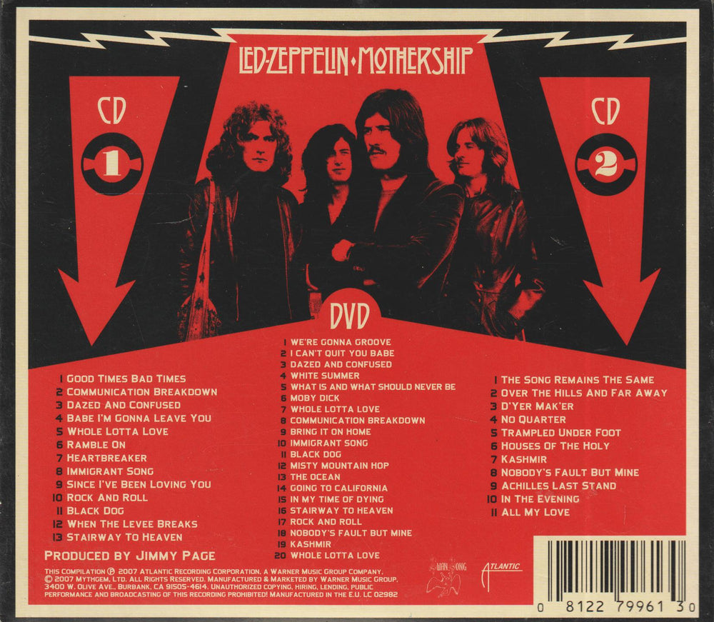 Led Zeppelin - Mothership (2007). 2CD.