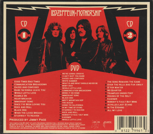 Led Zeppelin - Mothership (2007). 2CD.
