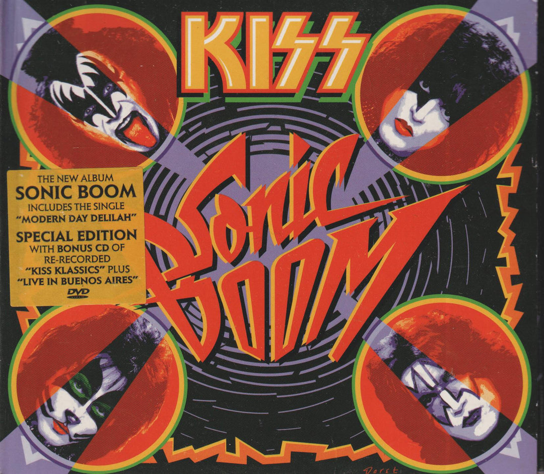 KISS - Sonic Boom (2009). 2CD+DVD.