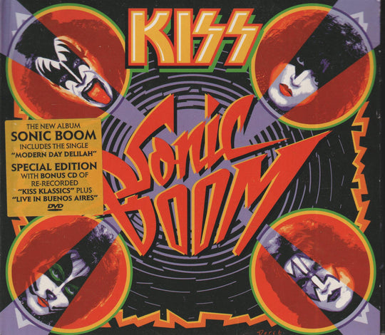 KISS - Sonic Boom (2009). 2CD+DVD.