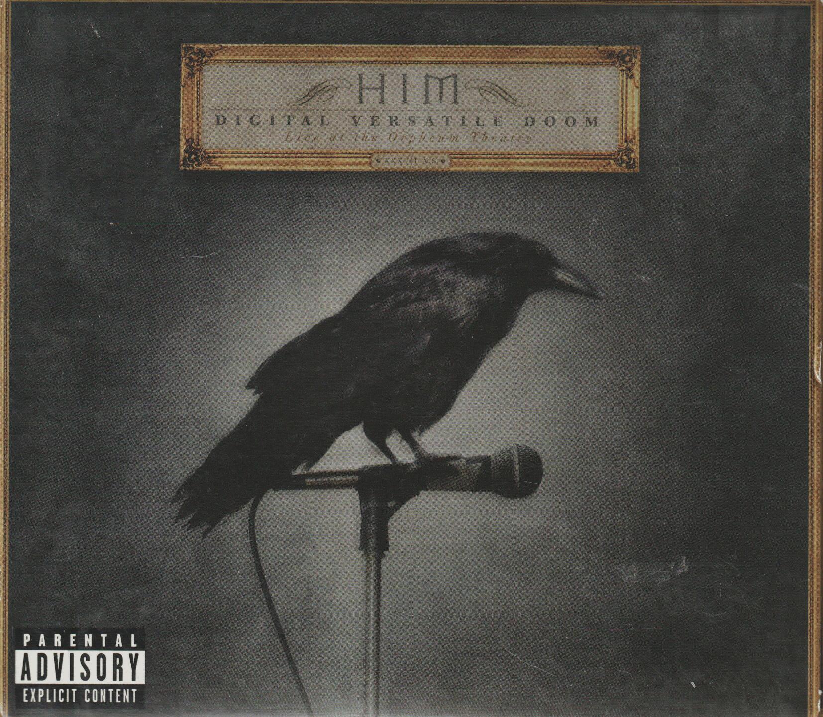 HIM - Digital Versatile Doom: Live At The Orpheum Theatre (2008). CD+DVD.