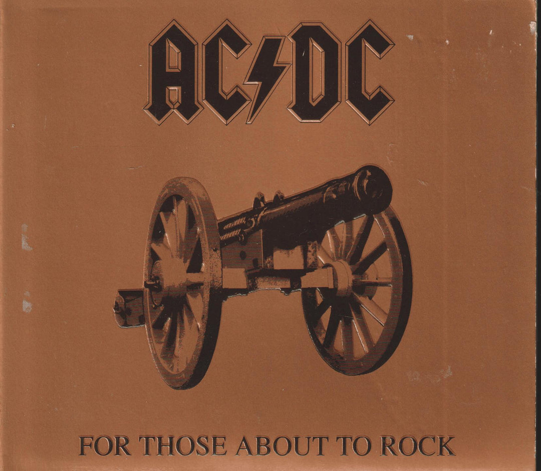 AC/DC - For Those About To Rock (We Salute You) (1981). CD.
