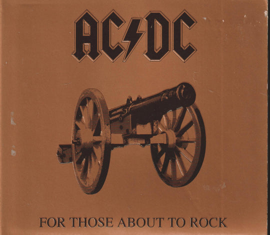AC/DC - For Those About To Rock (We Salute You) (1981). CD.