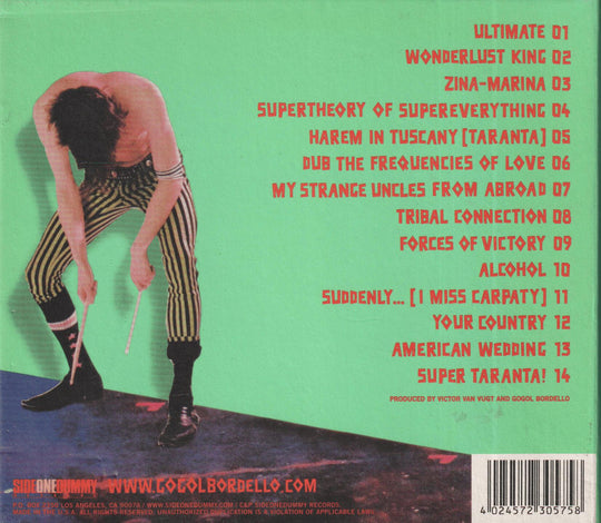 Gogol Bordello - Super Taranta! (2007). CD.