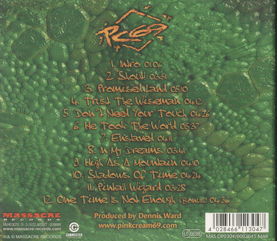 Pink Cream 69 - Endangered (2001). CD.