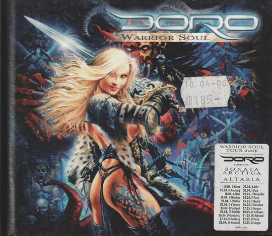 Doro - Warrior Soul (2006). CD (Digipak).